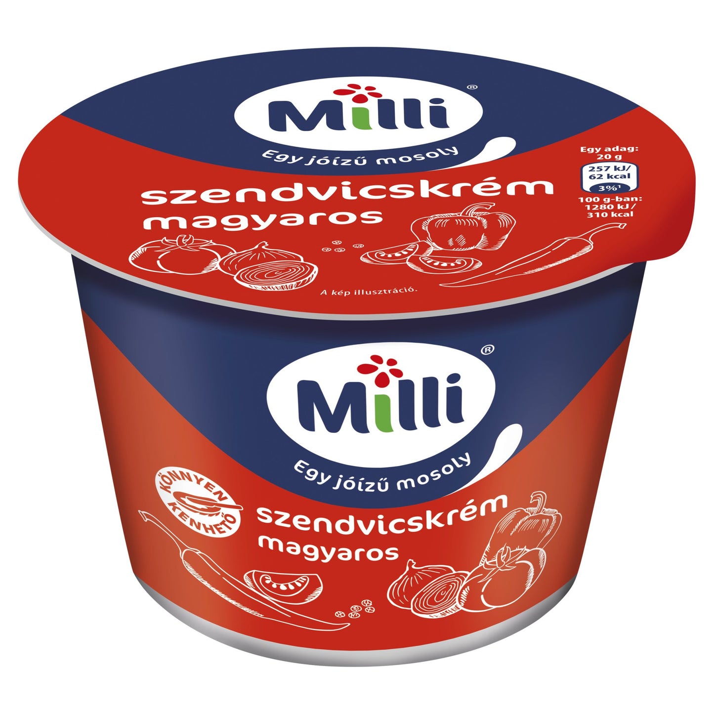 Milli Magyaros szendvicskrém
