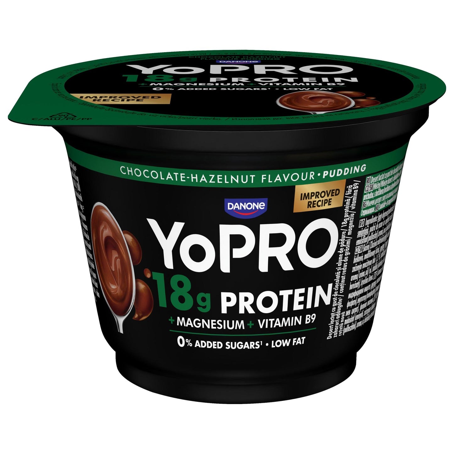 YoPRO Csokoládé- és mogyoróízű tejdesszert