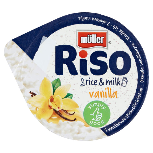 Müller Riso Vanília ízesítésű tejberizs desszert